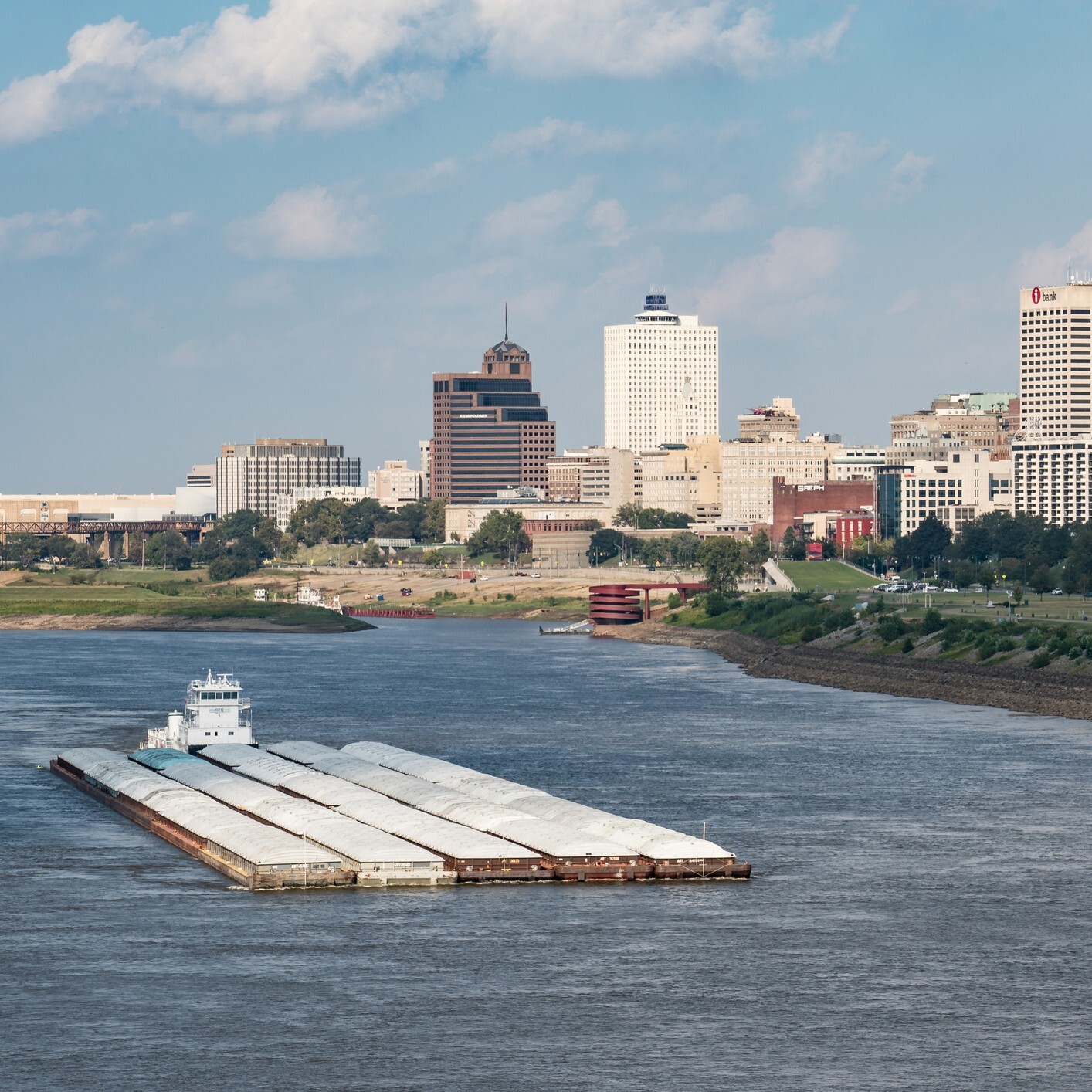 L’exportation du grain au fil de l’eau au Mississipi
