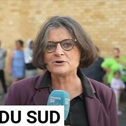 La journaliste Caroline Dumay, correspondante pour France 24 en Afrique